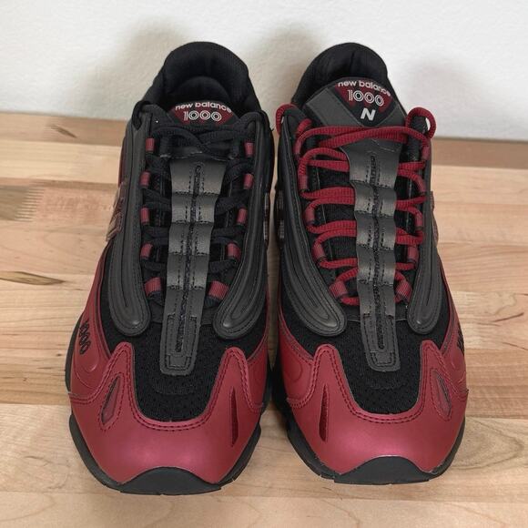 New Balance 1000 Red Black Running Sneakers Mens Size 11 main image 11
